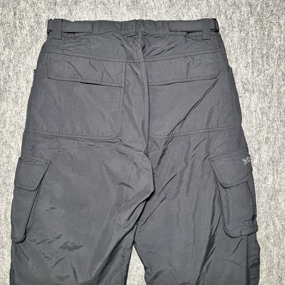 Marmot Cargo Pants Black Hiking Stretch Nylon Outdoor Utility Men Size M, 32x32